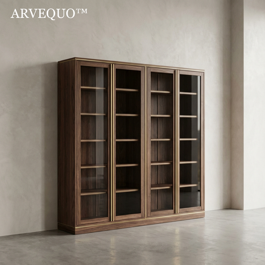 ARVEQUO™ Glass Panel Display Cabinet