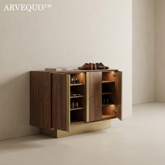 ARVEQUO™ Illuminated Shoe Credenza