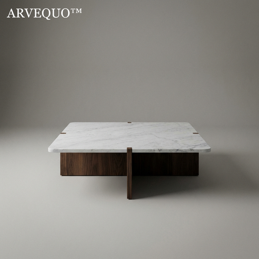 ARVEQUO™ Stone & Wood Table